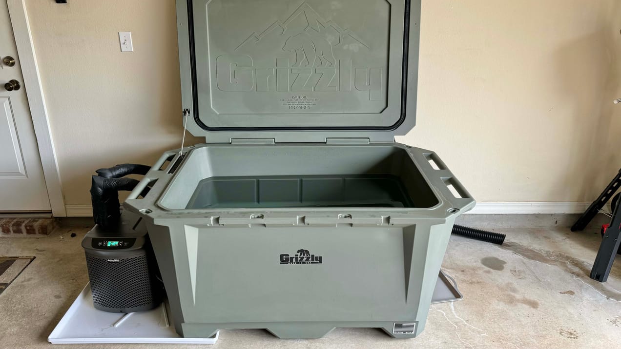 DIY Grizzle 450 Cold Plunge - No Cooler Drilling or Modifications Required